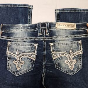 Rock Revival Leni Bootcut Jeans - Size 34